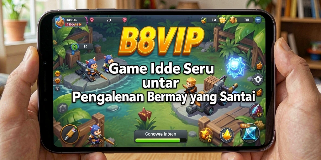 Tampilan gameplay seru di B8VIP yang menampilkan strategi Idle.
