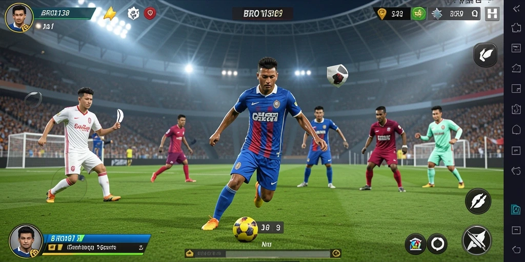 Screenshot BRO138 menunjukkan pertandingan olahraga yang seru dan mendebarkan.