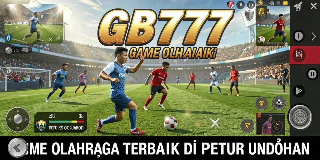 Tangkapan layar GB777 menampilkan aksi seru dalam pertandingan olahraga.