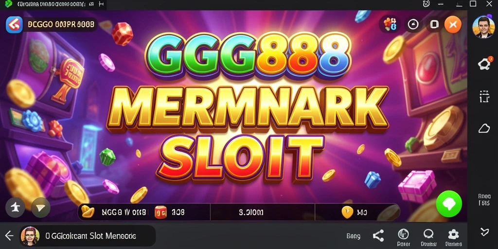 Tampilan permainan Slot GGG888 yang seru dan menarik.