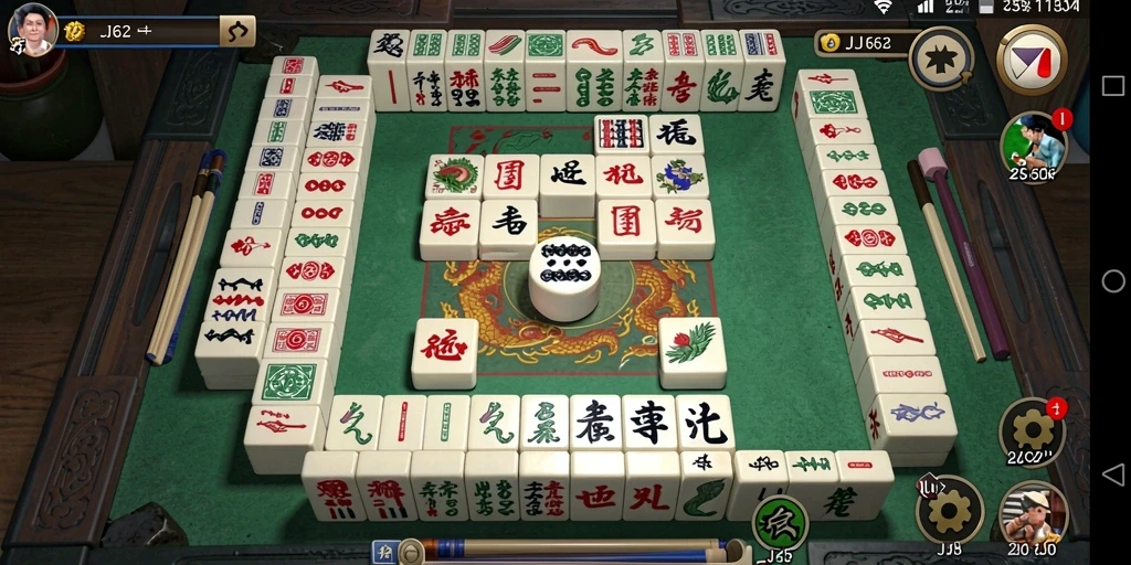Gameplay Mahjong yang menarik dan menawan di JJ62.