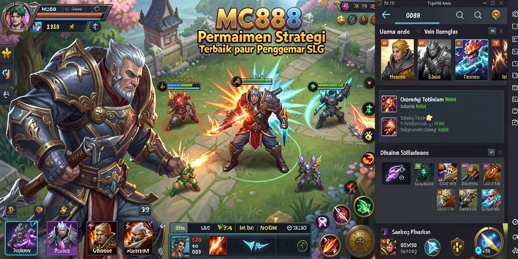 Tampilan gameplay <strong>MC888</strong> yang strategis dan mendebarkan.