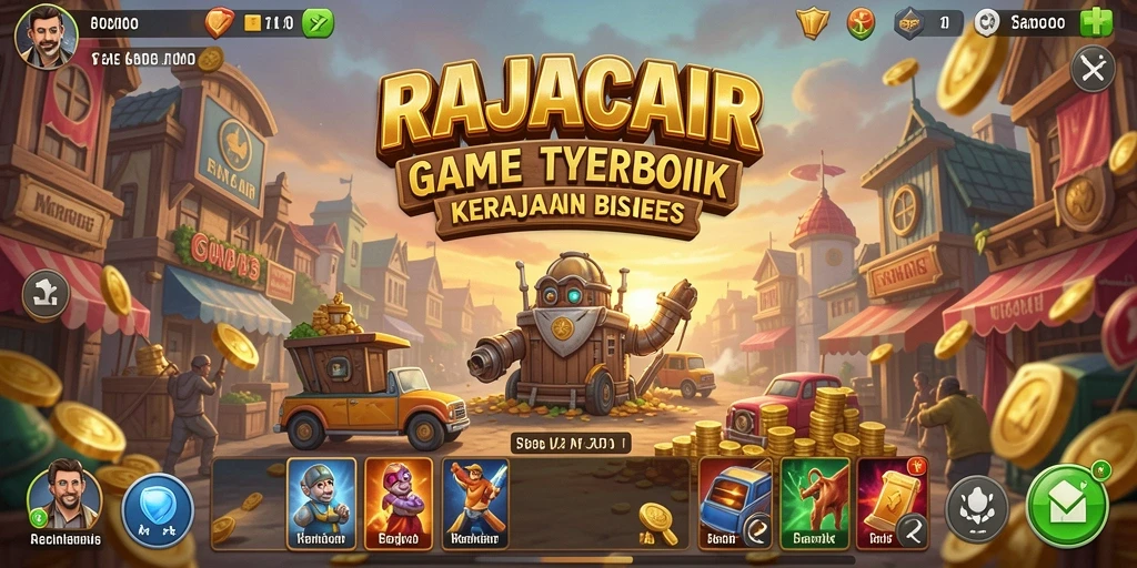 Tampilan gameplay <strong>RAJACAIR</strong> yang menarik dan dinamis dalam aplikasi Tycoon.