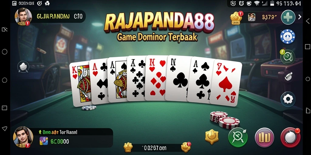 Gameplay seru dan menegangkan dari REJAPANDA88 saat bermain Domino.