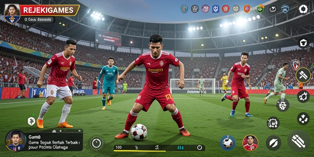 Tampilan grafik gameplay REJEKIGAMES yang menegangkan dan realistis.