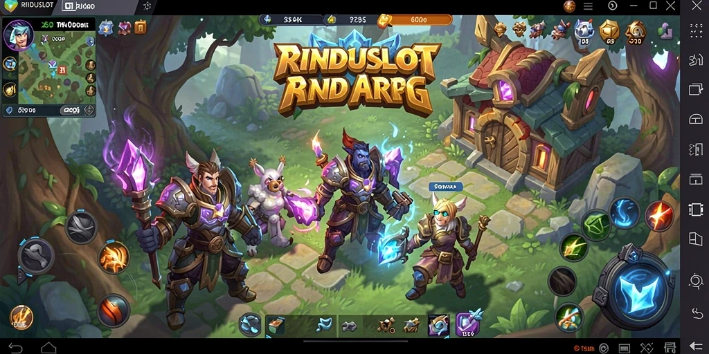 Tampilan gameplay RINDUSLOT yang menegangkan dan menarik.