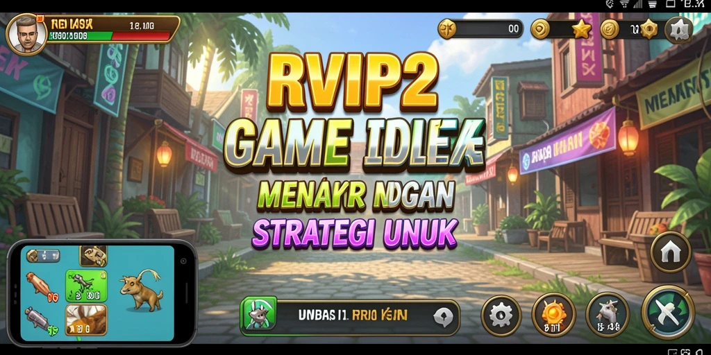 Tangkapan layar dari gameplay RVIP2 menampilkan karakter yang sedang beraksi.