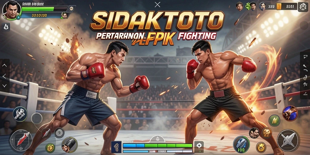 Tangkapan layar gameplay SIDAKTOTO yang menampilkan aksi pertarungan yang mendebarkan.