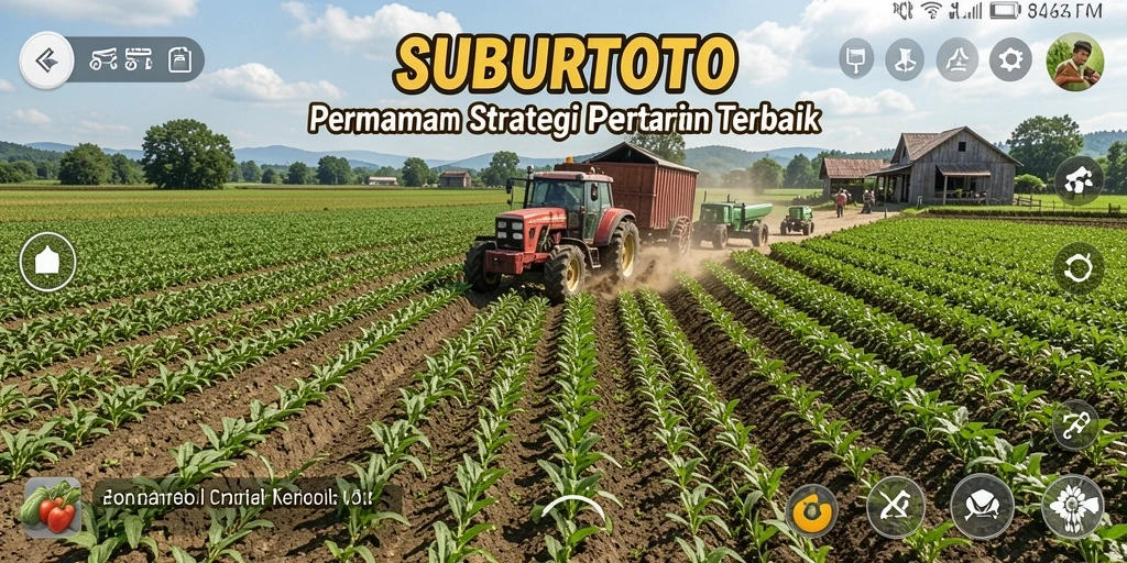 Screenshot menunjukkan gameplay SLG menarik dalam SUBURTOTO.