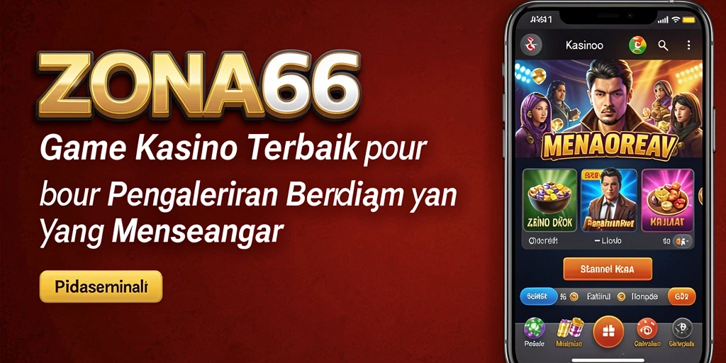 Tampilan gameplay ZONA66 yang seru dan menegangkan di dunia Kasino.